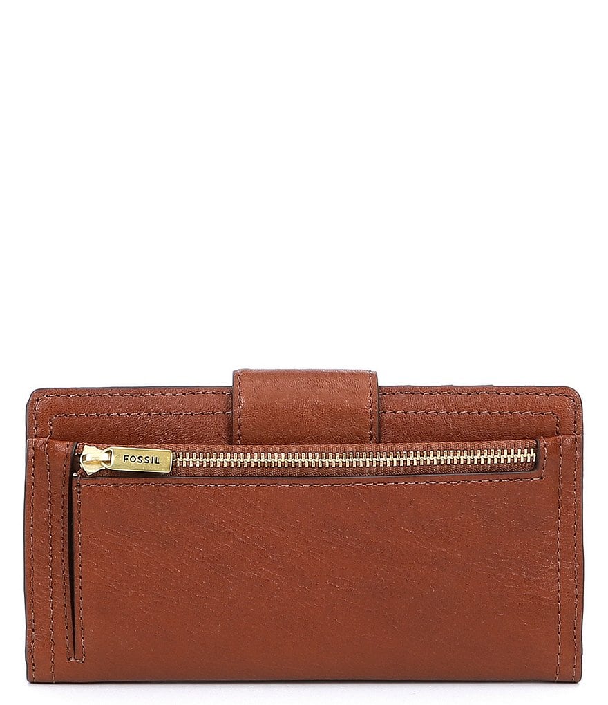 Fossil Logan RFID Leather Tab Bifold Wallet