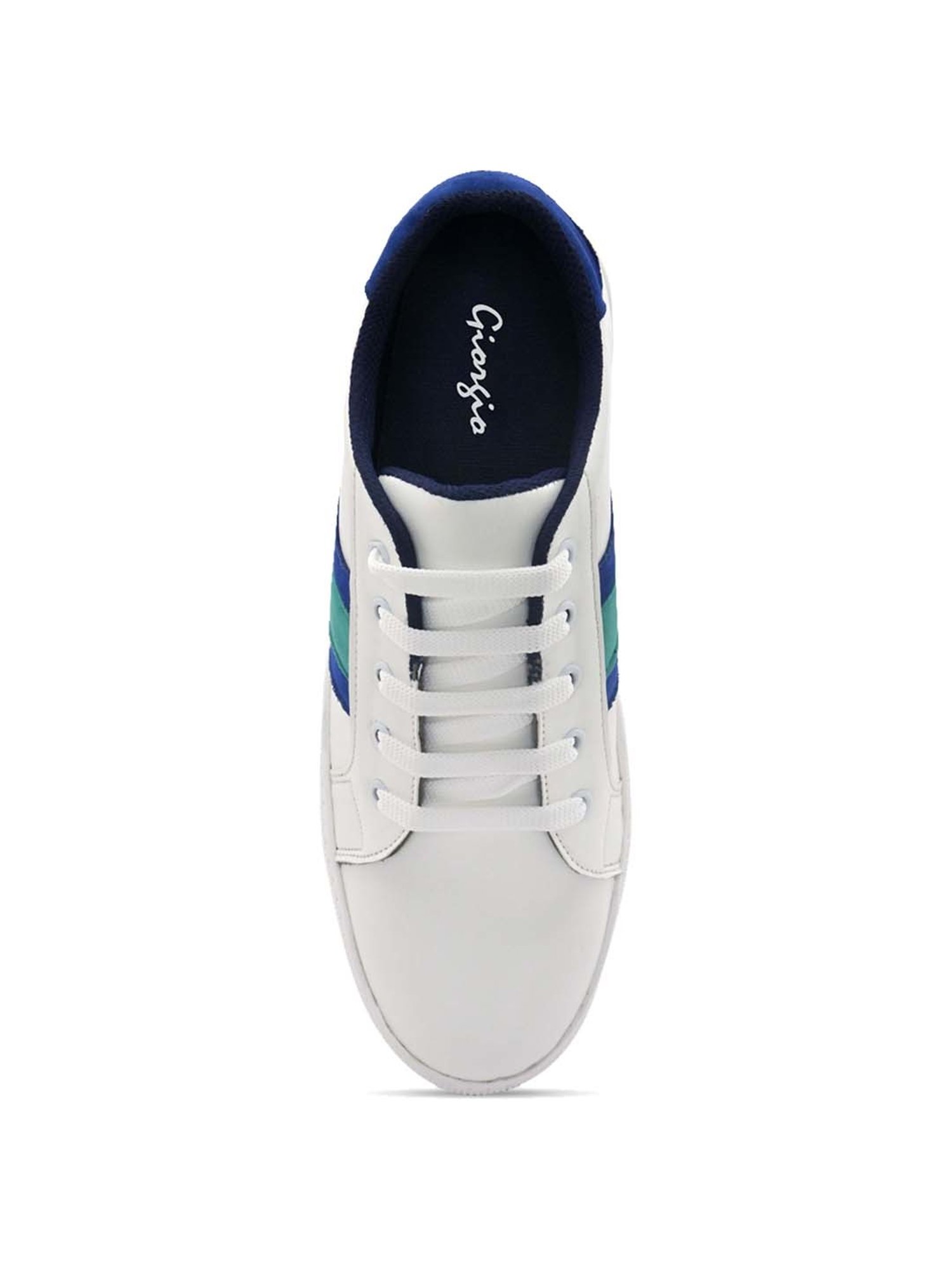 Giorgio Men's Pastel White Casual Sneakers