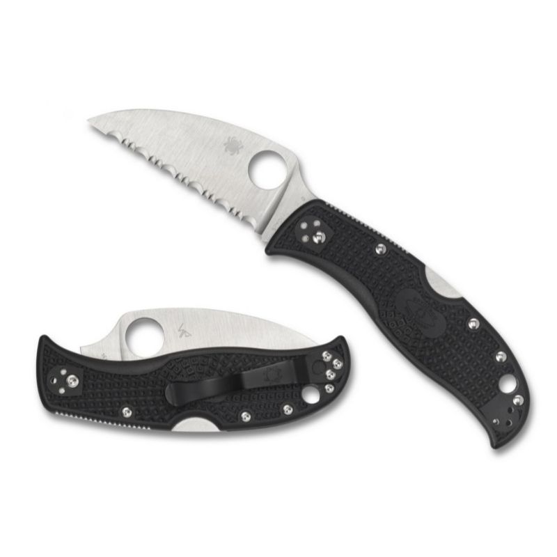 Spyderco RockJumper Wharncliffe Serrated 3.08 in Blade FRN