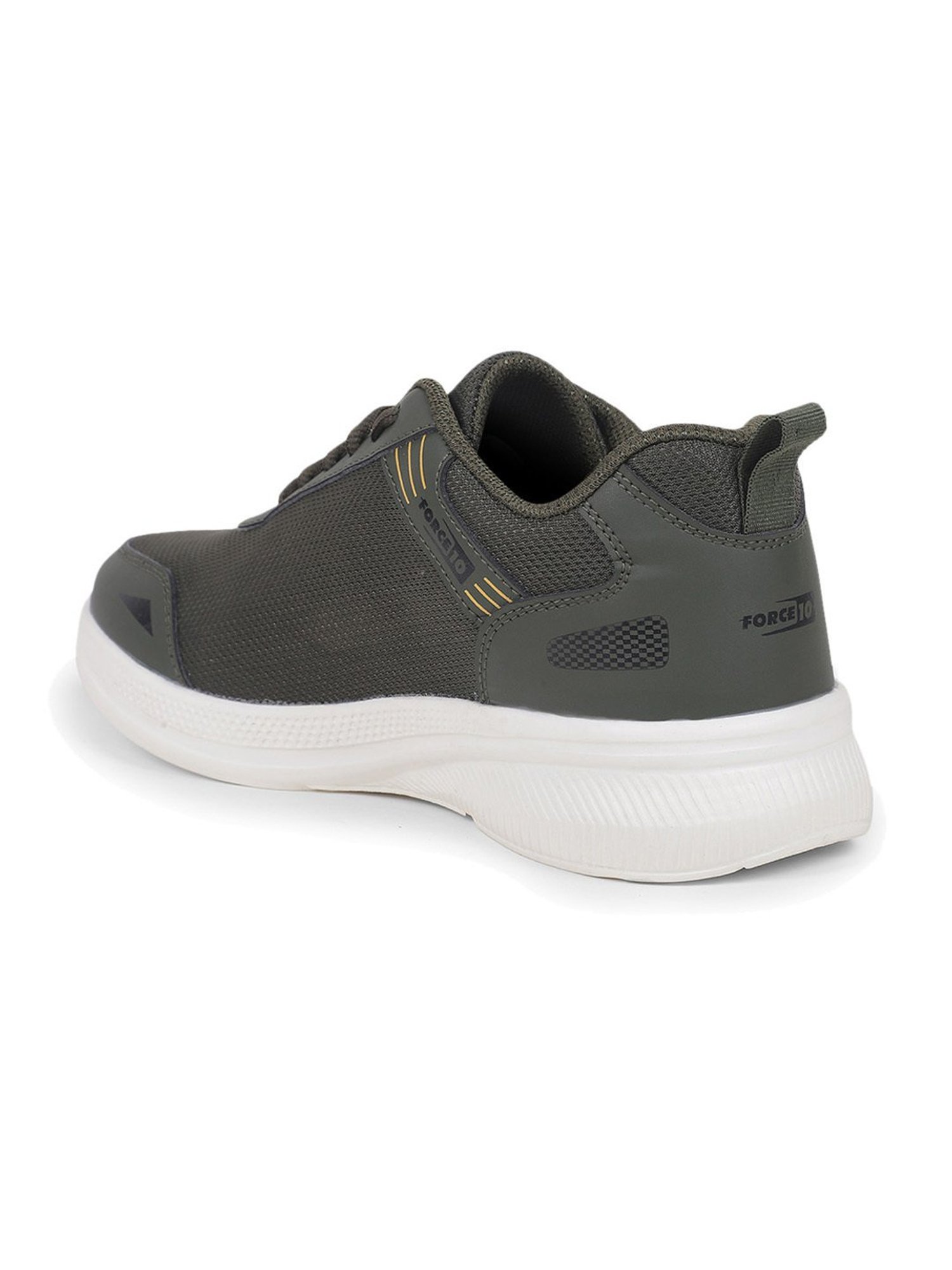 Force 10 by Liberty Men's PTRON-1EB Olive Running Shoes