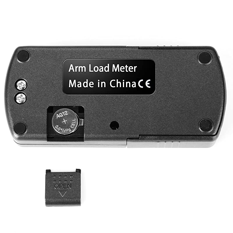 Digital Turntable Stylus Force Scale Gauge 001g Blue LCD BacklightTracking Force Pressure GaugeScale for Tonearm Phono Cartridge