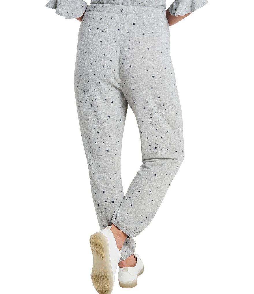 CeCe Star Print Jogger Coordinating Lounge Pants