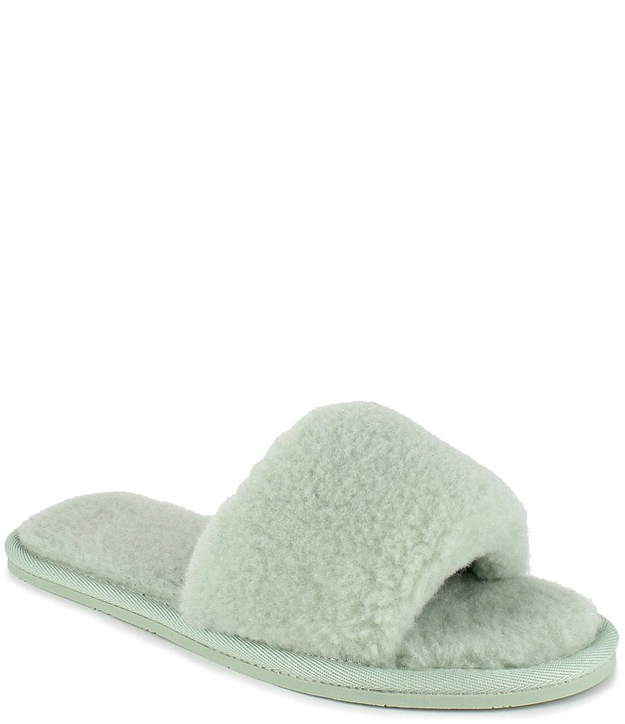 Splendid Carmen Faux Fur Shearling Slides