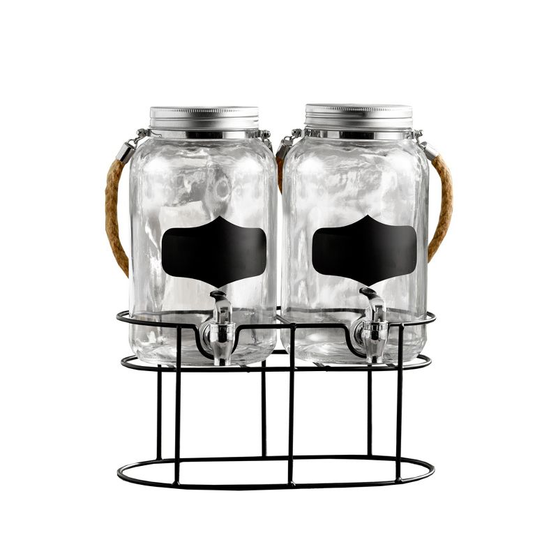 1gal 2pk Trent Chalkboard Beverage Dispenser - American Atelier