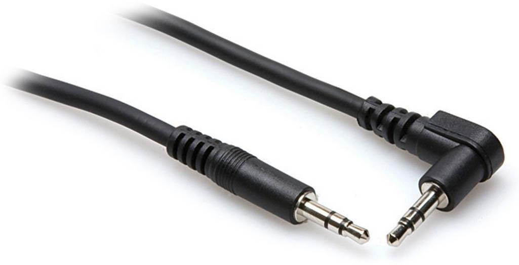 Hosa CMM-110R Cable 3.5MM TRS - 3.5MM TRS RA 10 Feet