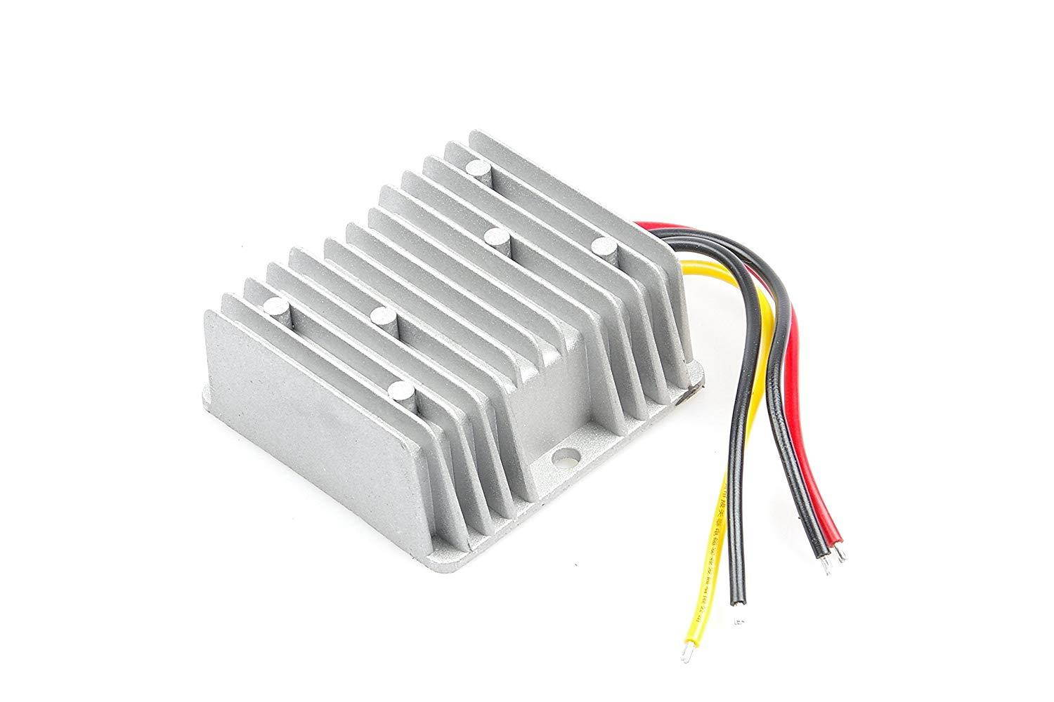 KNACRO DC 12V 10-17V Step-Up to DC 19V Weatherproof Power Supply Module Converter Regulator Transformer BOOSTER (DC 19V 5A 95W)