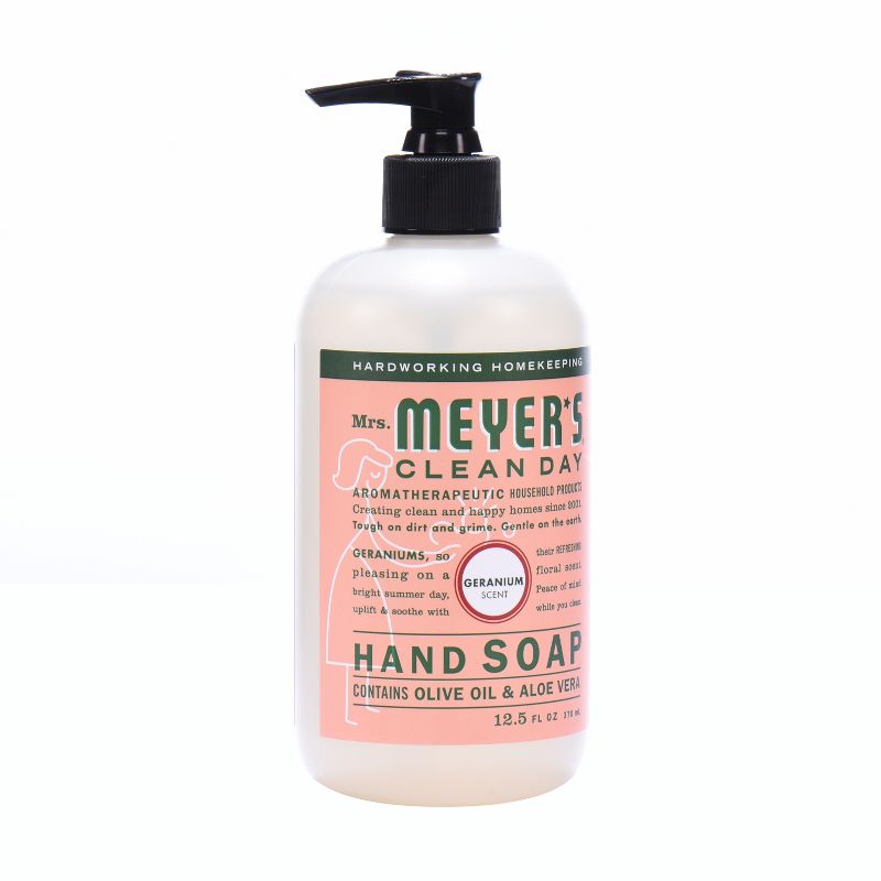 Mrs. Meyer's Geranium Hand Soap - 12.5 fl oz
