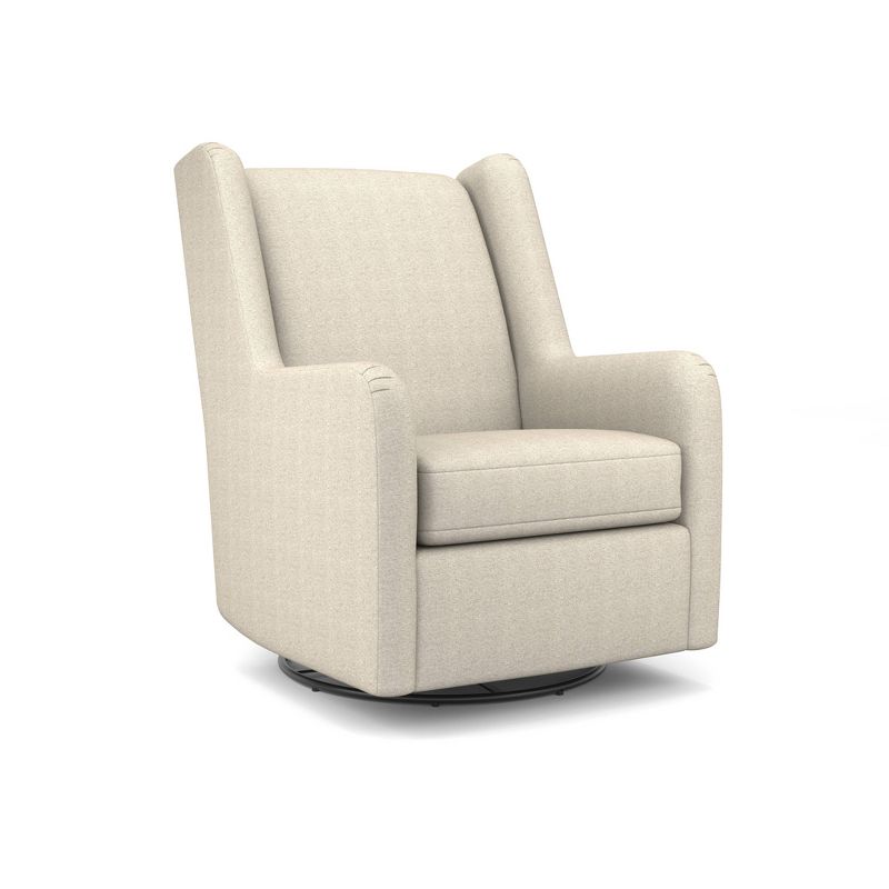 Babyletto Tuba Glider - Winter Gray Weave