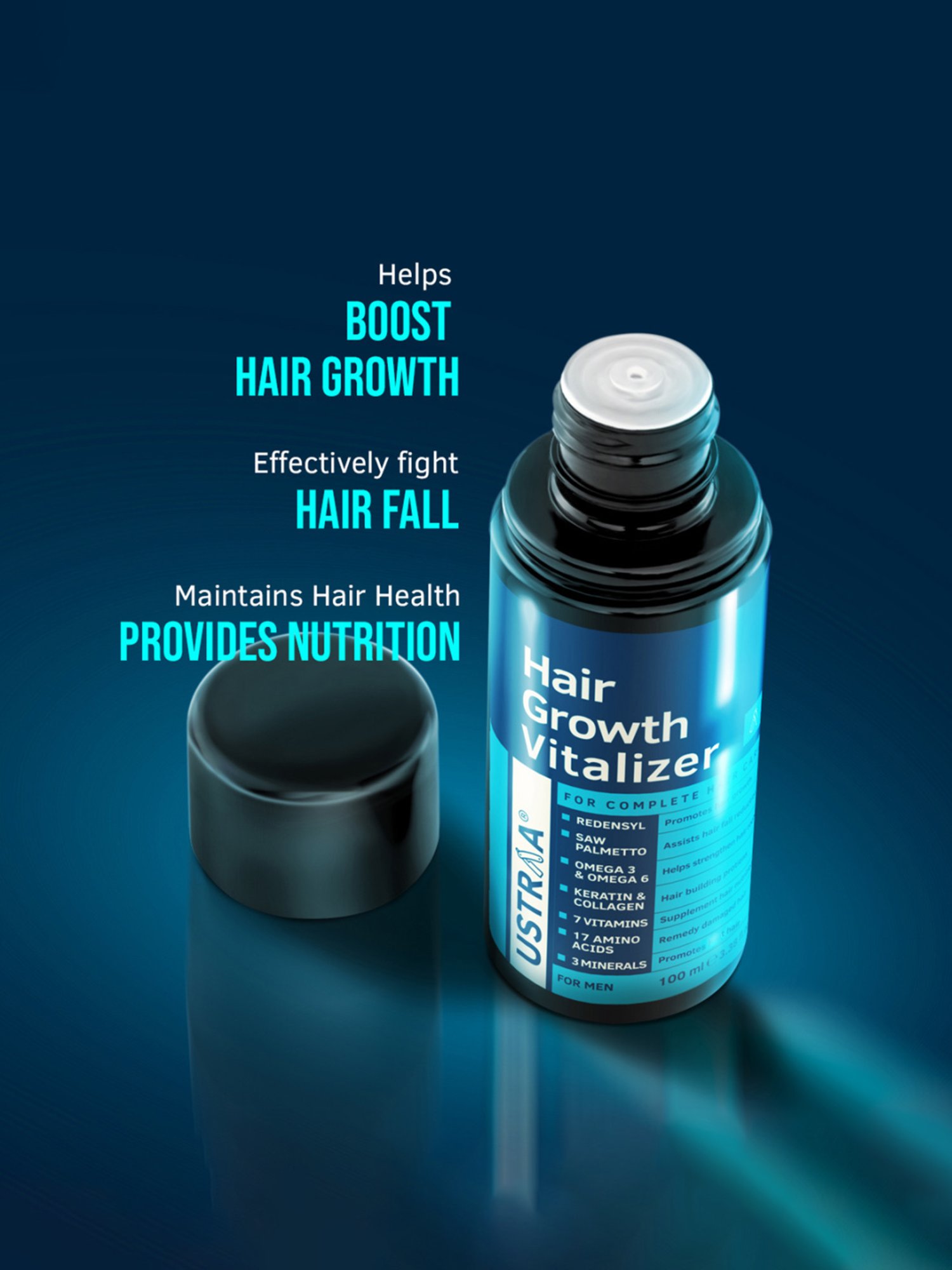 Ustraa Hair Growth Vitalizer - 100 ml