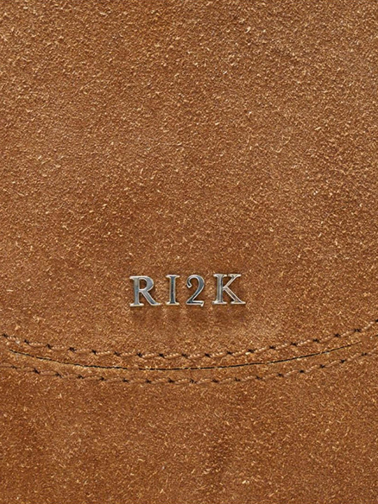 RI2K London Tan Leather Medium Cross Body Bag