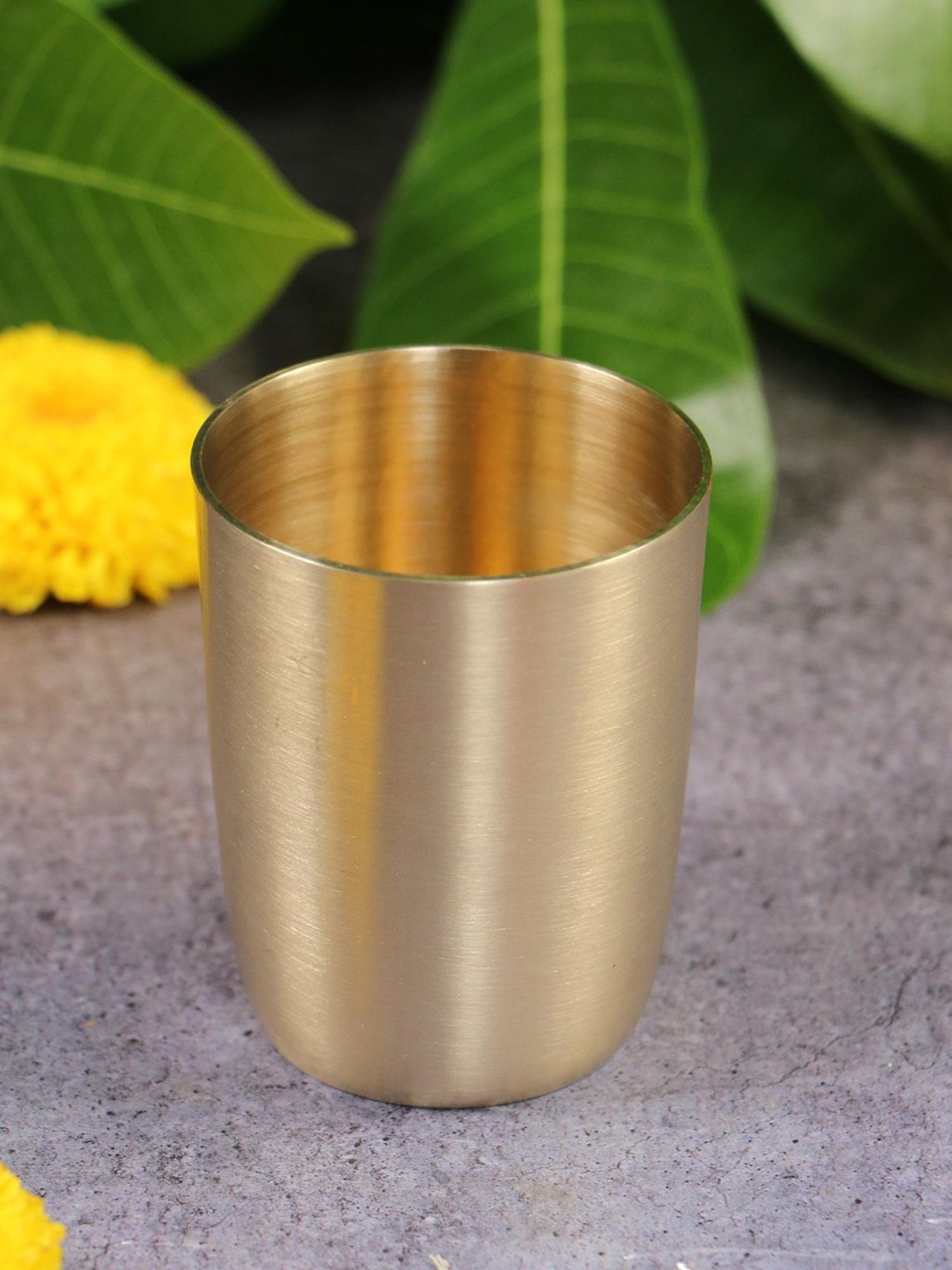 Ambi Pure Kansa Small Water Glass (Puja)- 150 Ml