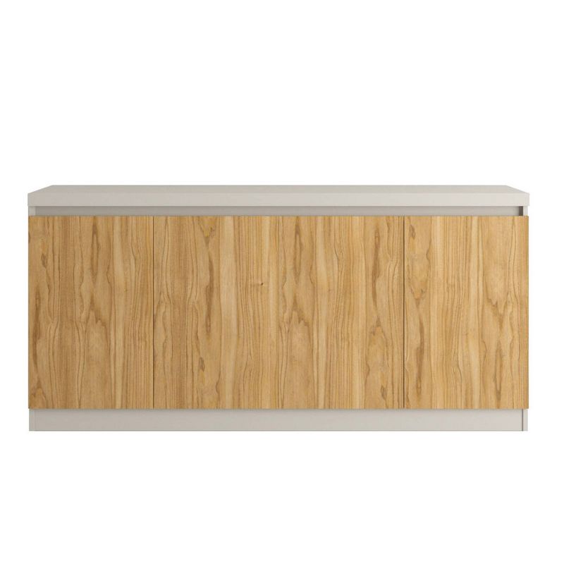 62.99" Viennese Sideboard Cinnamon/Off White - Manhattan Comfort