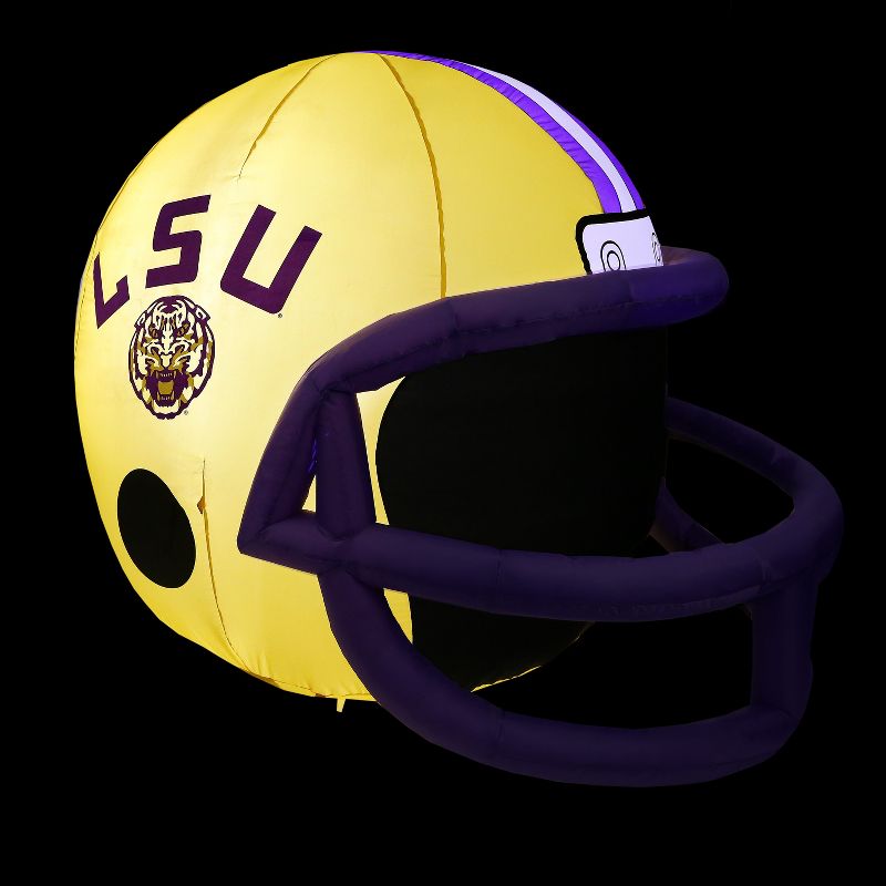 Fabrique NCAA Louisiana State Team Inflatable Helmet   4 ft., 4 ft Tall, Yellow