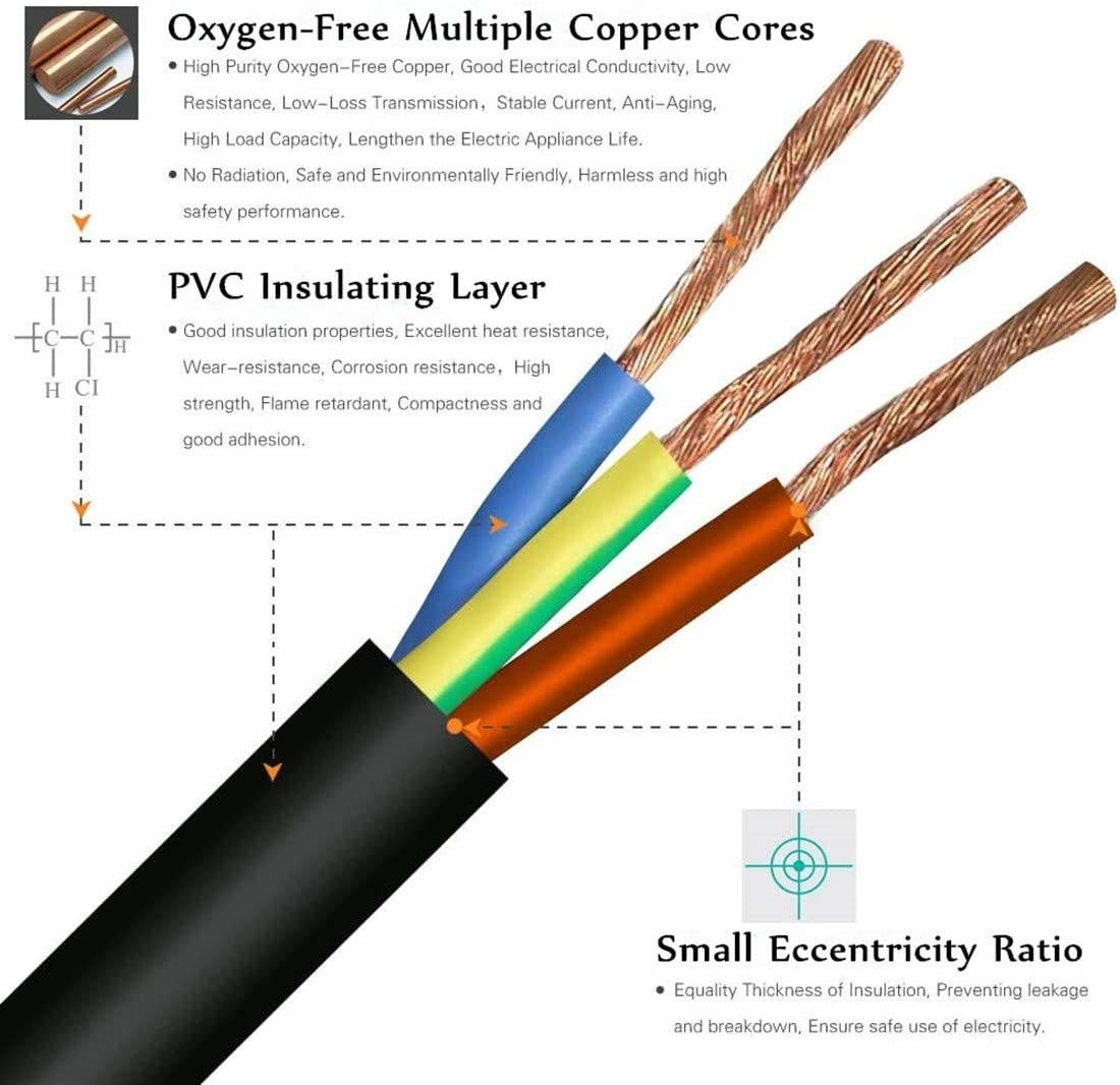 SL800 Retractable Metal Cord Reel with 3 Outlets 30 Foot