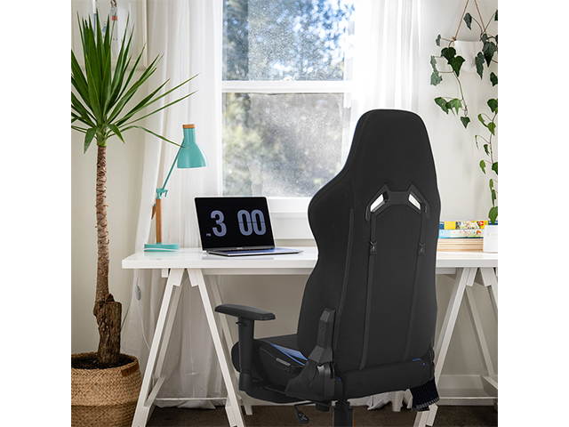 Gaming Chair Racing Office Chair High Back Computer Chair Leather Desk Massage Chair Executive Ergonomic Adjustable Swivel Task Chair, E-Sports Chair with Headrest and Lumbar Support,GC29