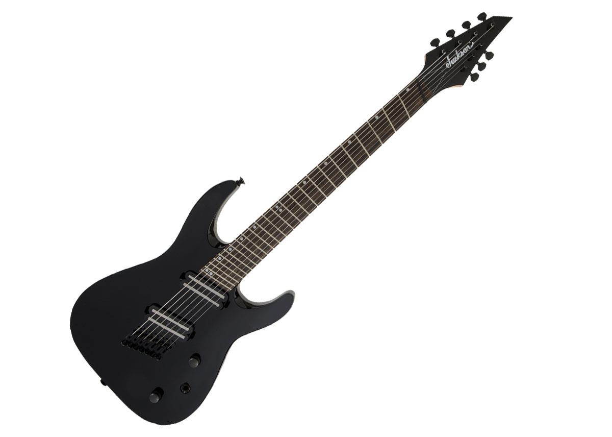 Jackson X Series Dinky Arch Top DKAF7 MS Electric Guitar - Gloss Black - 2916173503