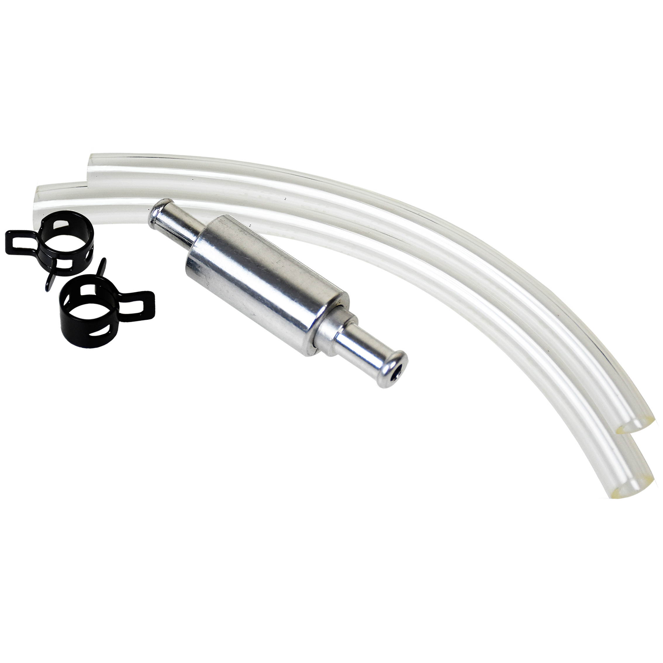 FIRSTINFO Hydraulic Brake Bleeder One Way Check Valve With Hose and Clamp Brake System Bleeding Tools