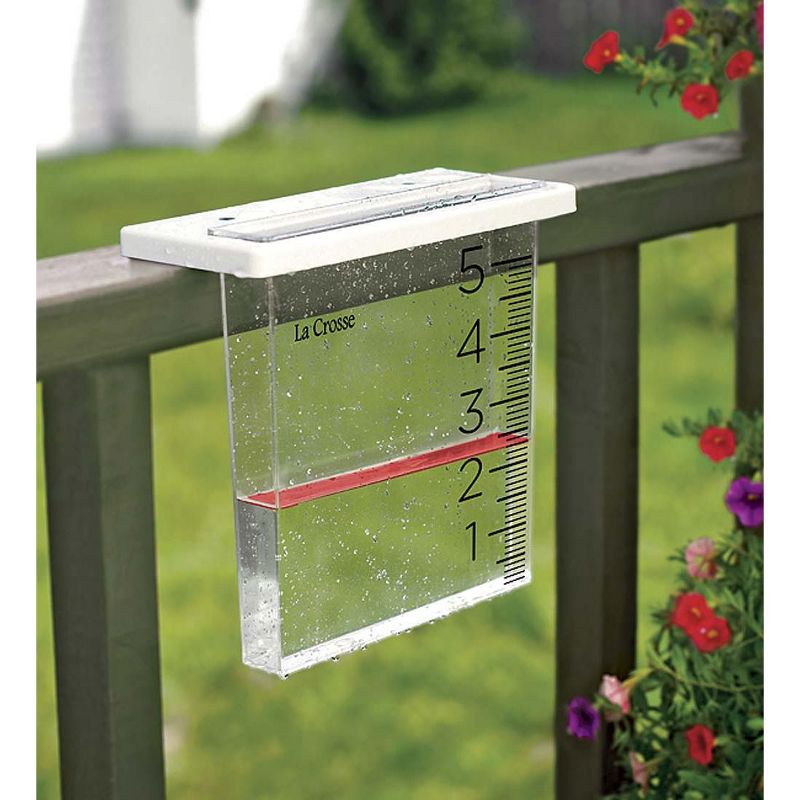 Wind & Weather The Waterfall Rain Gauge by La Crosse Technology>>