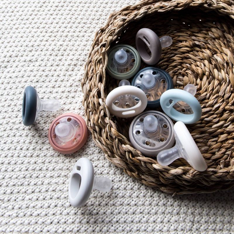 Tommee Tippee 2pk Breast Like Soother 0-6 Months - Sky/Slate