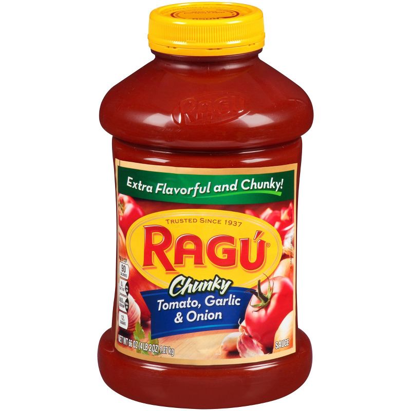 Ragu Chunky Tomato, Garlic and Onion Sauce Pasta Sauce - 66oz