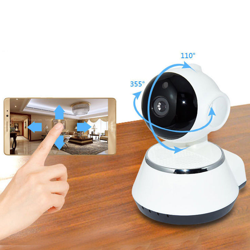 Wireless 720P Pan Tilt Network Home CCTV IP Camera IR Night Vision WiFi Webcam