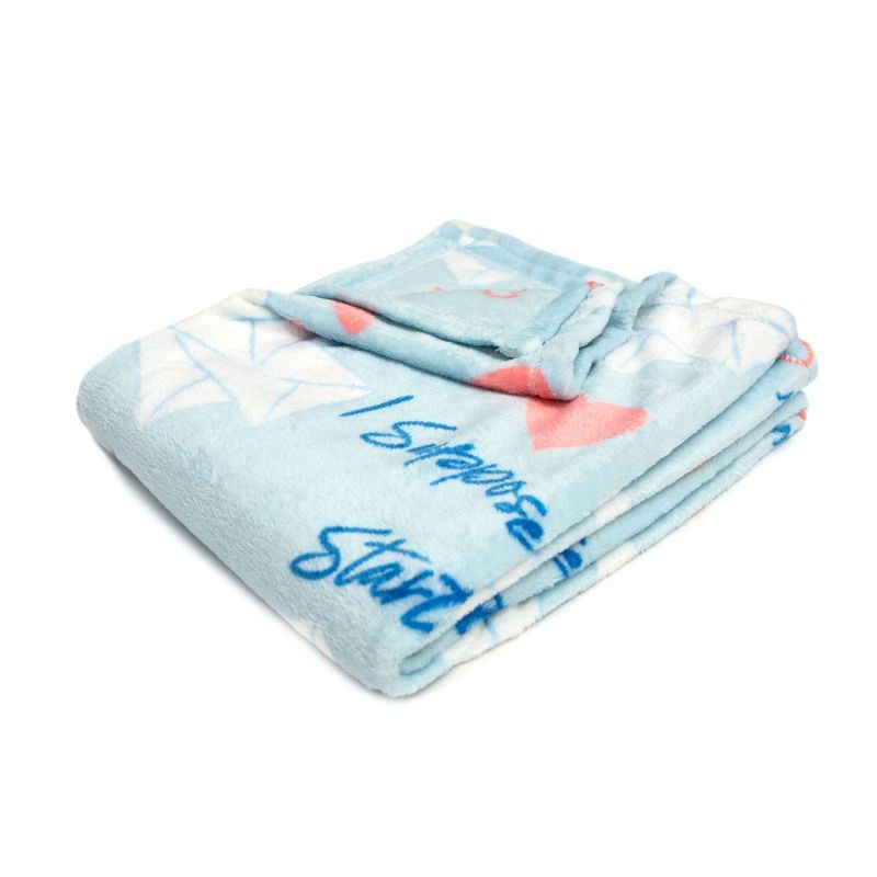 60"x90" Friends Door Sherpa Blanket