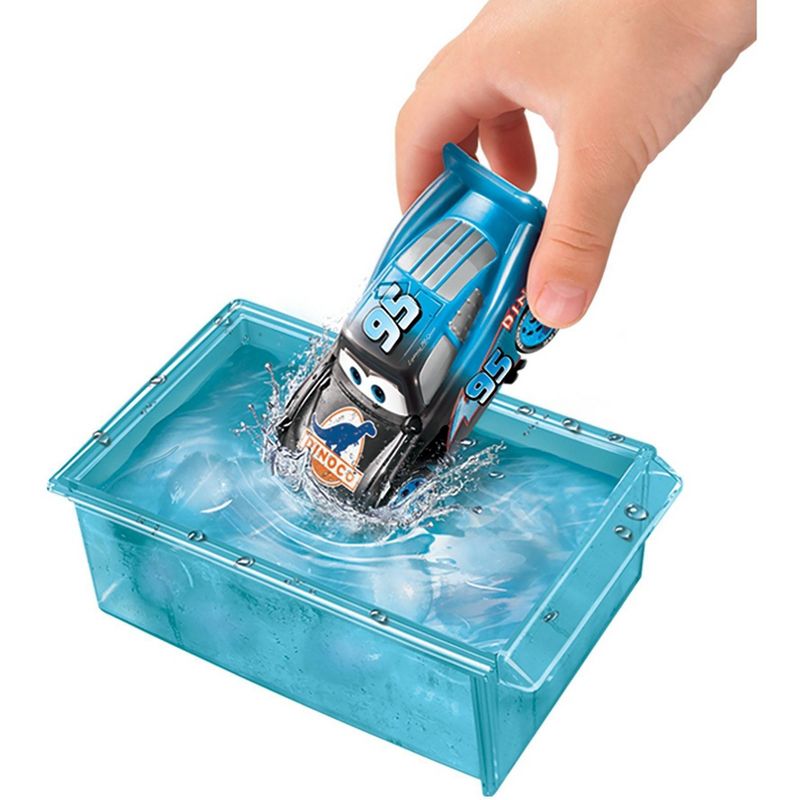 Disney Pixar Cars Color Change Dinoco Car Wash Playset