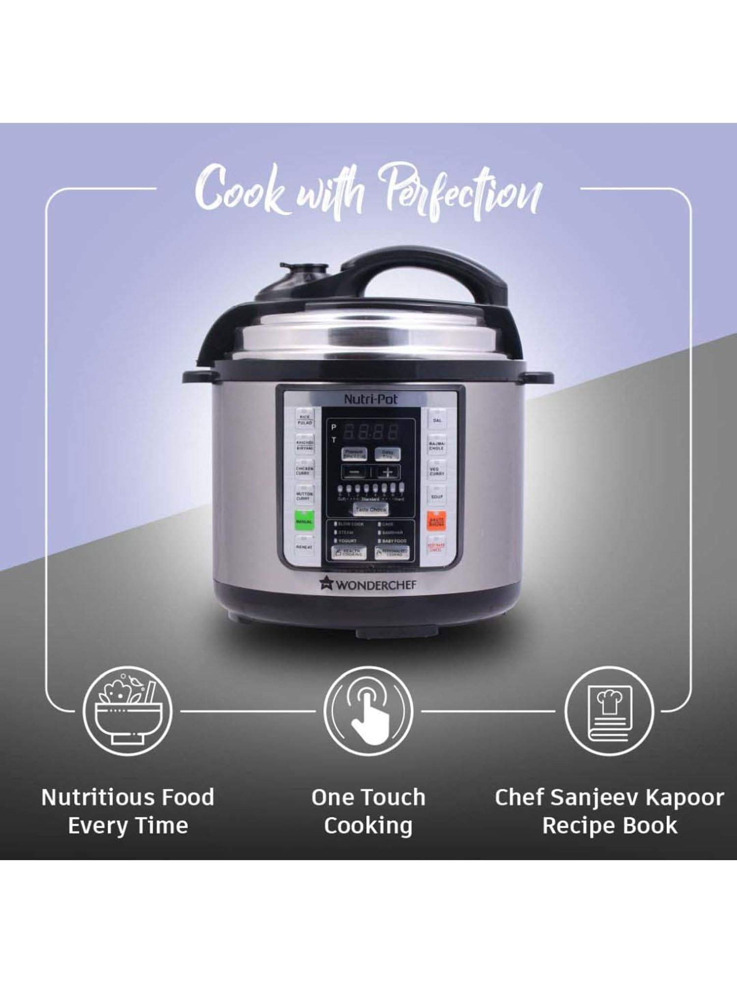 Pigeon Rice Cooker 700W, 1.8L with Single pot & Measuring Cup (Red)