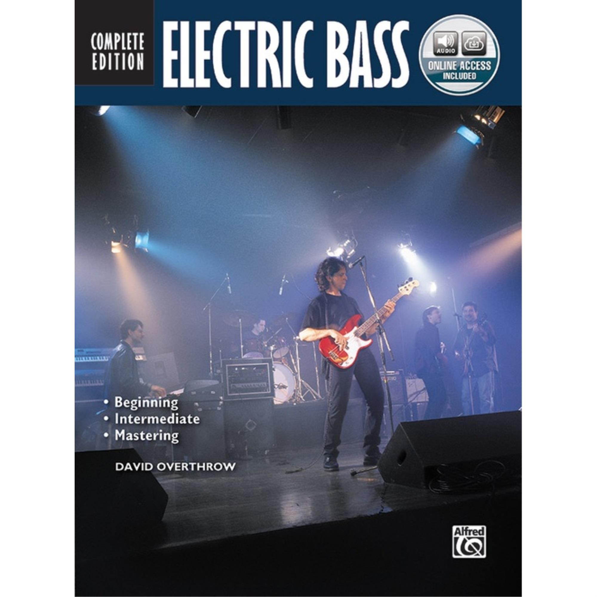 Alfred Electric Bass Method Complete-Bass Guitar Book & Online Audio
