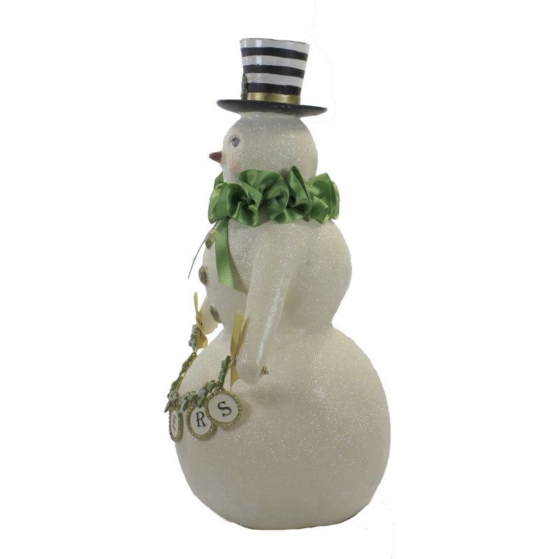 Heather Myers 11.75" Bartlett Snowman Christmas  -  Decorative Figurines