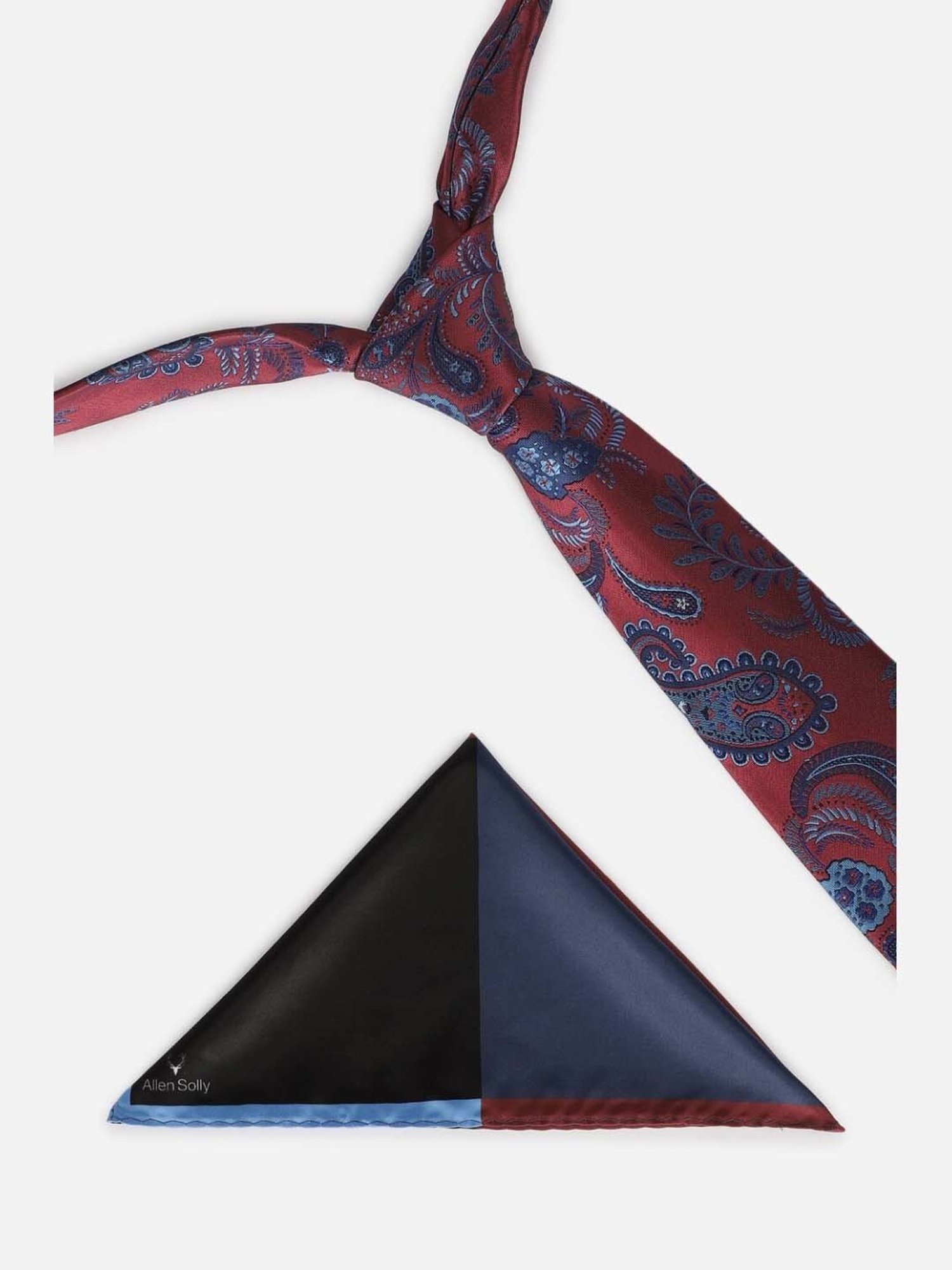 CHOKORE Red and Yellow Checks Tie