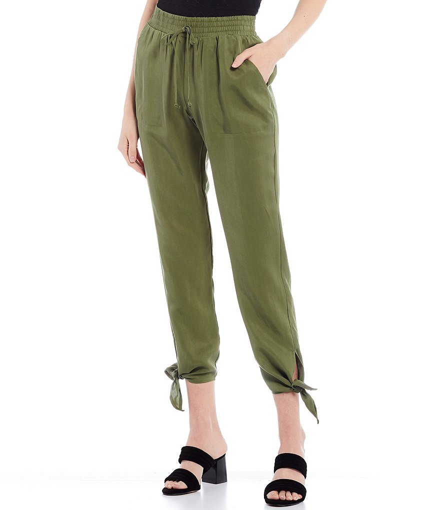 GB Ankle Tie Jogger Pants