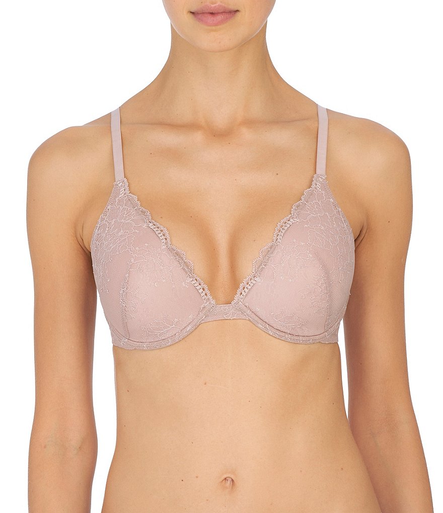 Natori Vivid Full-Busted U-Back Contour Underwire Bra