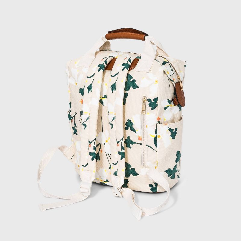 Square Zip Closure Backpack - A New Day™