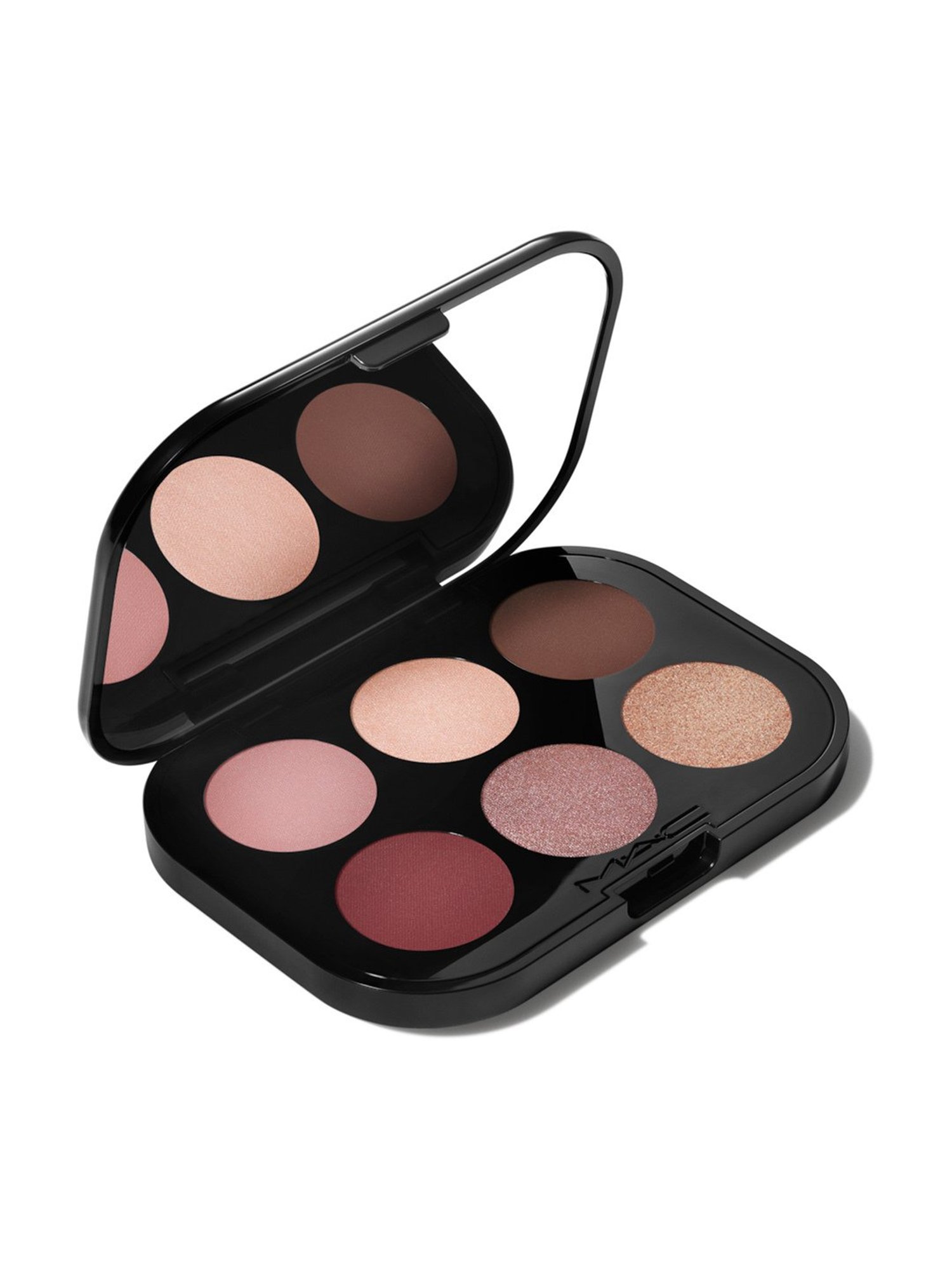 M.A.C Connect In Colour 6-Pan Eyeshadow Palette Embedded In Burgundy - 6.2 gm