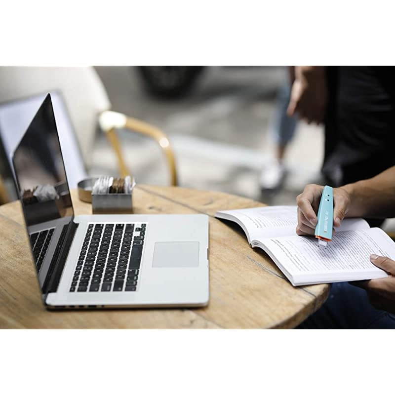 Air Pen Scanner | OCR Digital Highlighter and Reading Pen | Wireless | Text to Speech | Multilingual | Language Translation | Compatible with Mac, Windows, iOS, Android | Turquoise