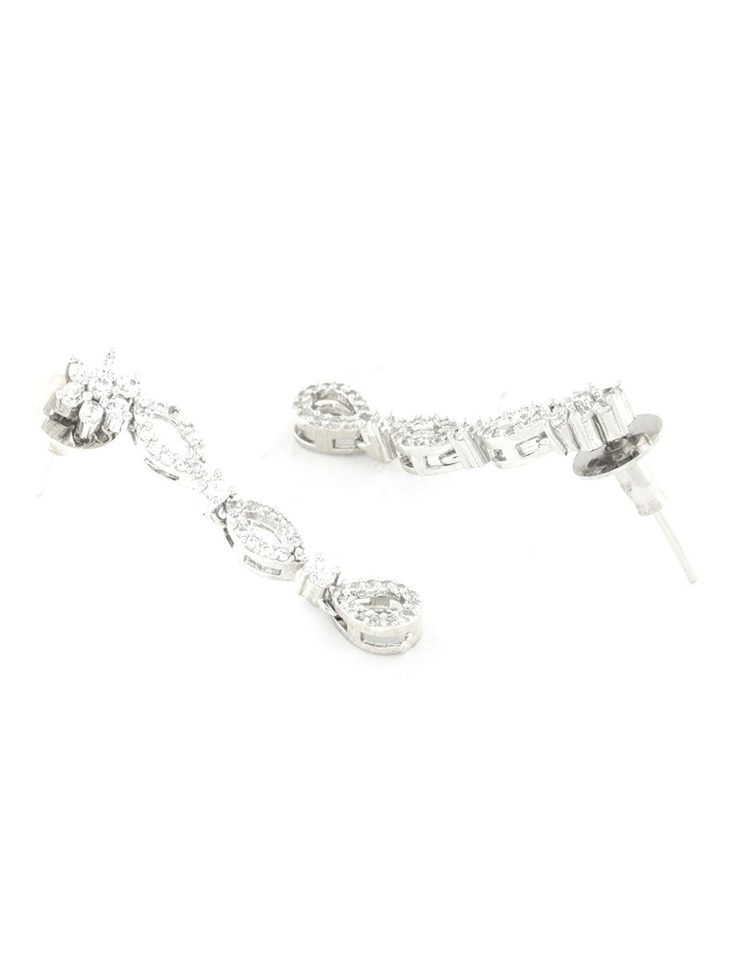 Fida Luxurious Silver Jewellery Set