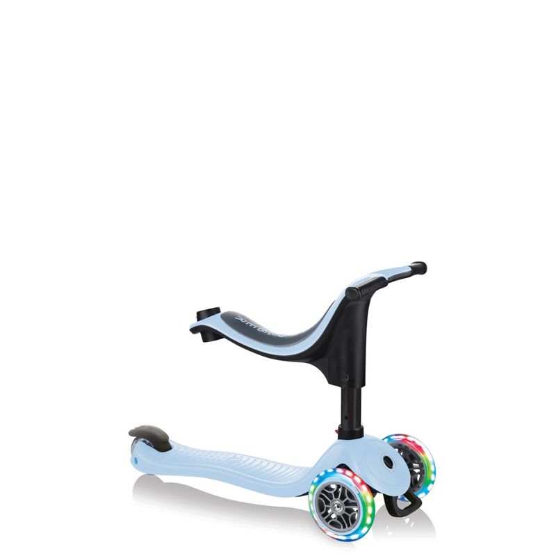 Globber Go Up 4 in 1 Lights Scooter - Pastel Blue