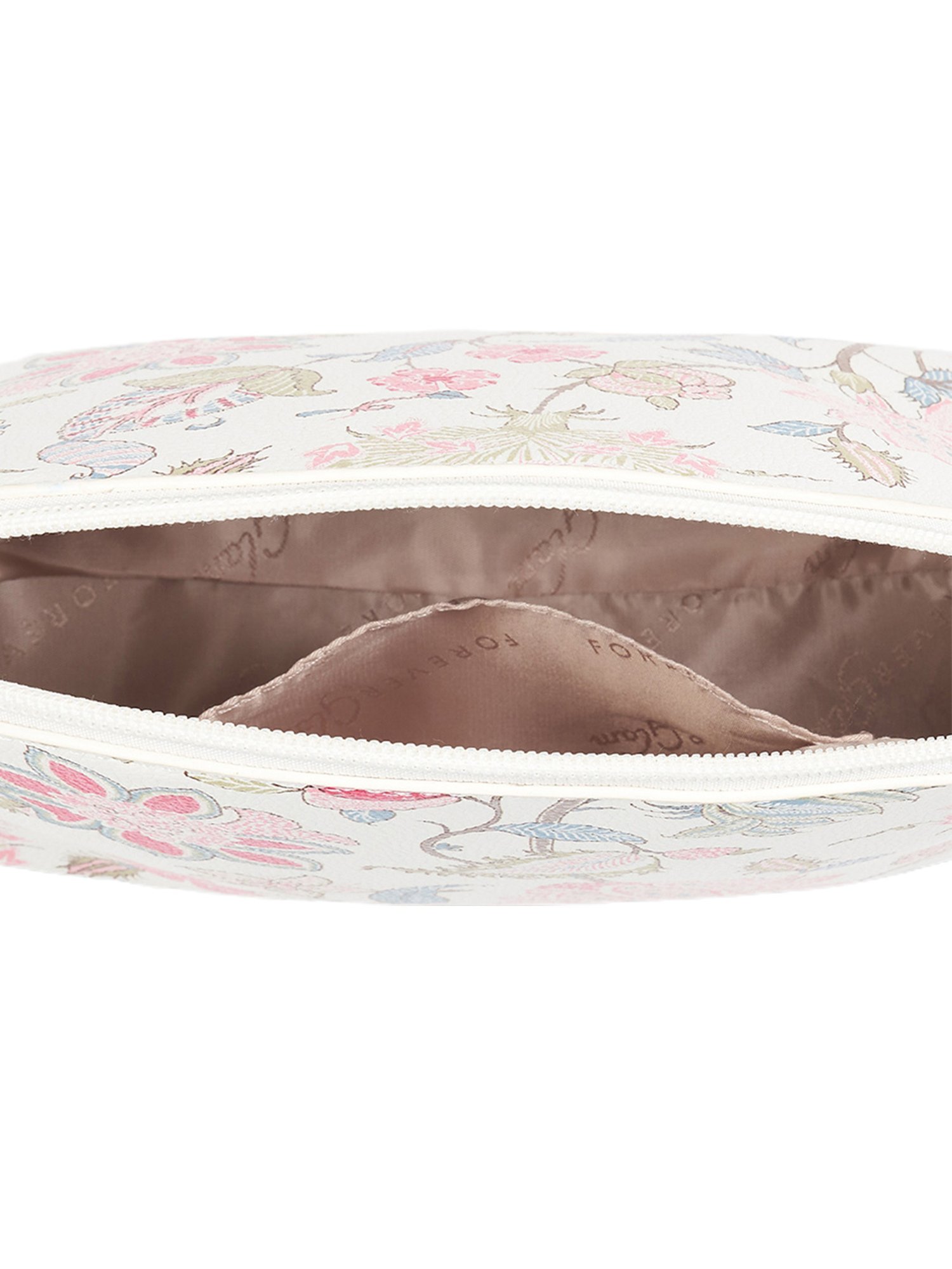 Forever Glam By Pantaloons Black Printed Medium Cross Body Bag