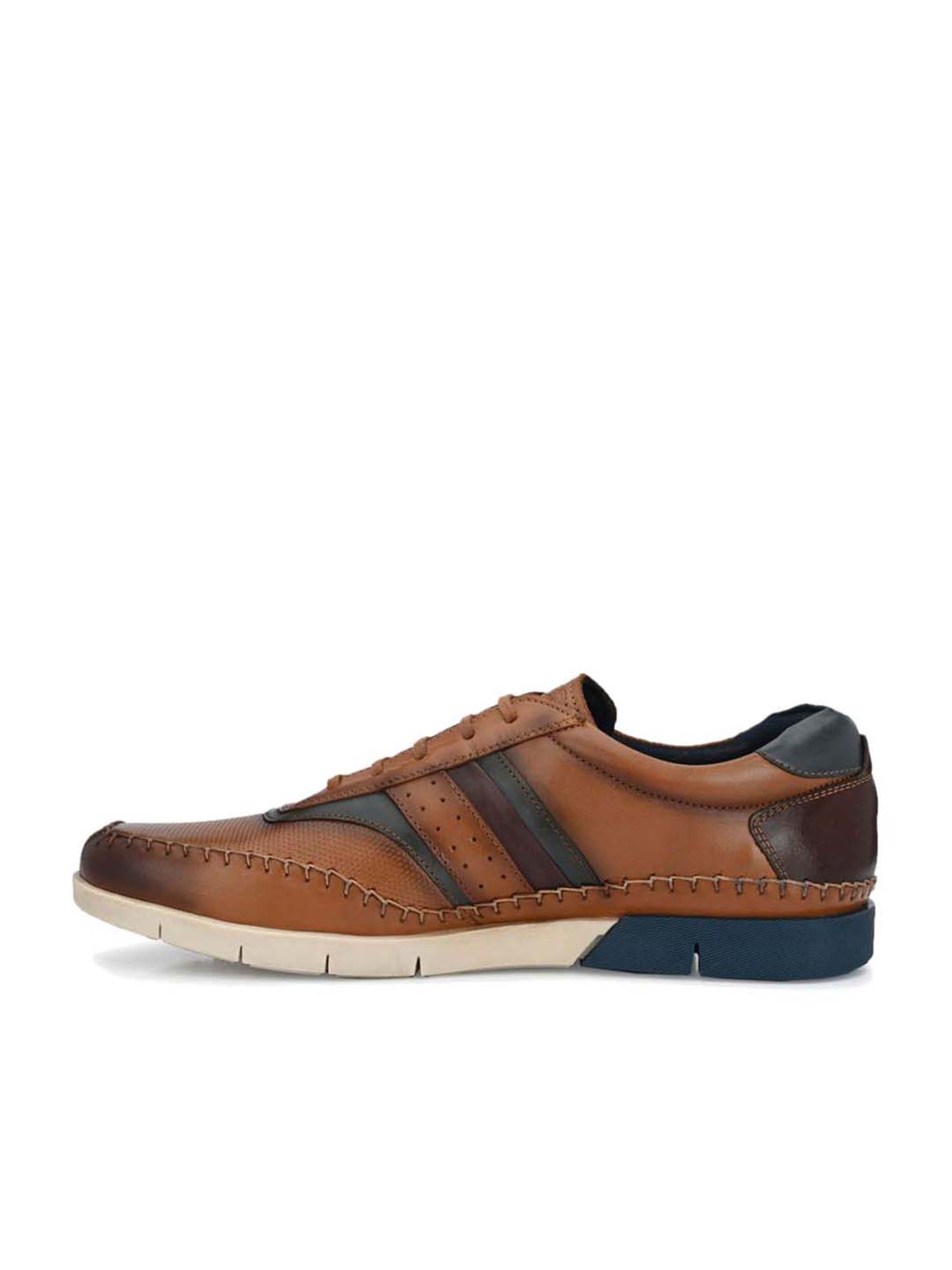 Delize Men's Tan Casual Sneakers