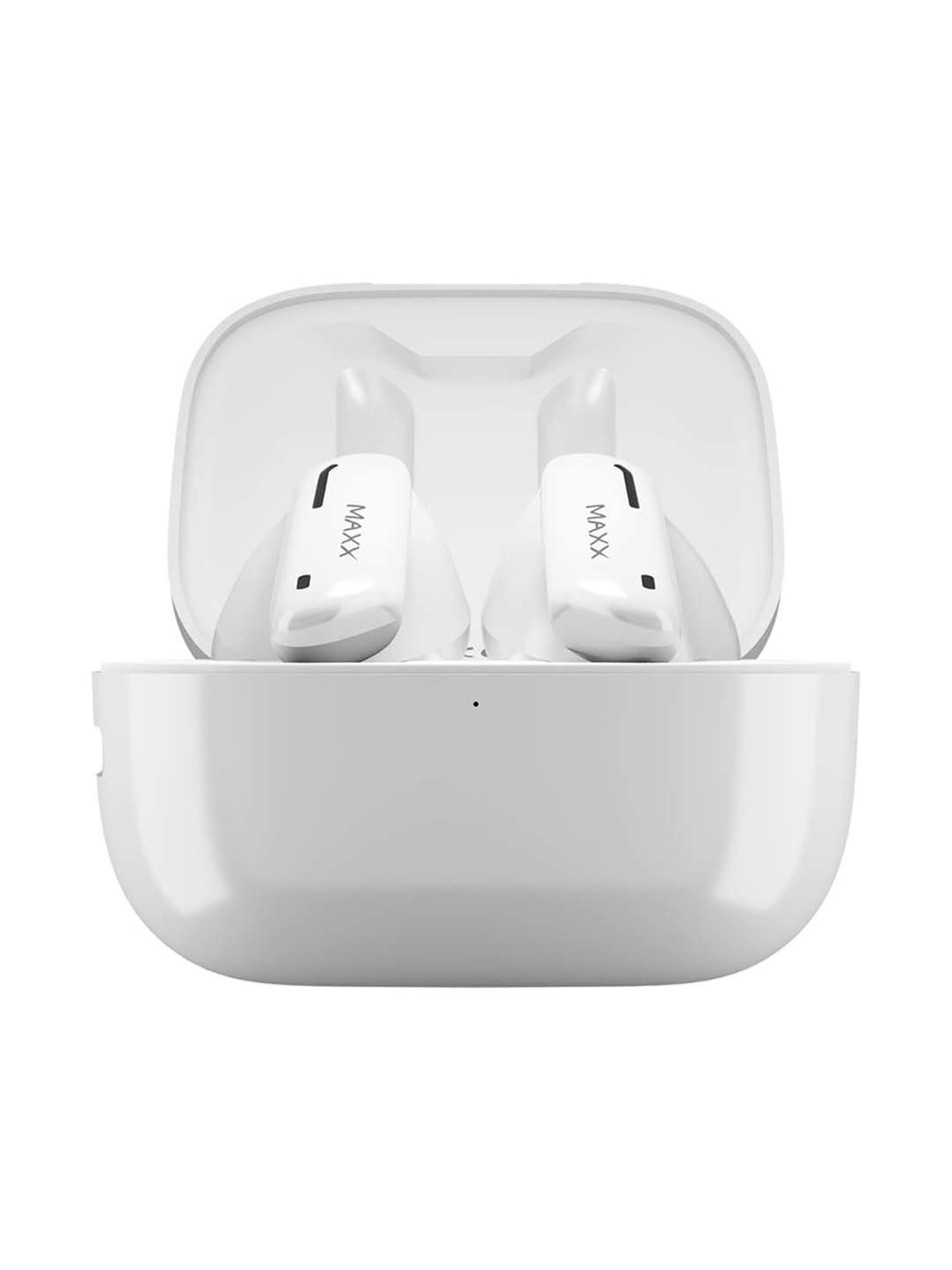 Maxx PX2 Truly Wireless Earbuds with IPX6 Water and Sweat Resistant (White)