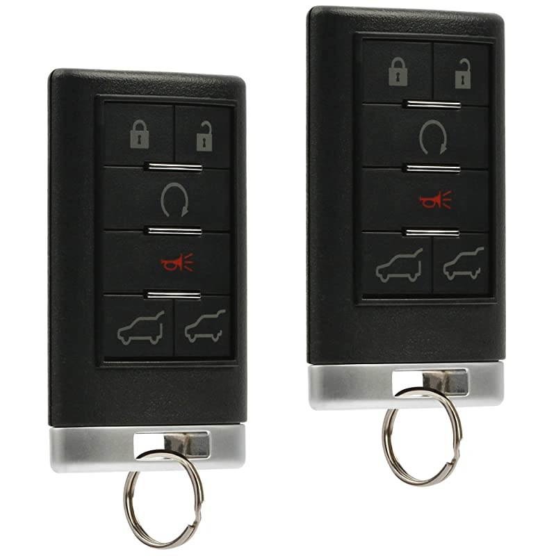 fits 007014 Cadillac Escalade Key Fob Keyless Entry Remote OUC6000066 Not for Push to Start