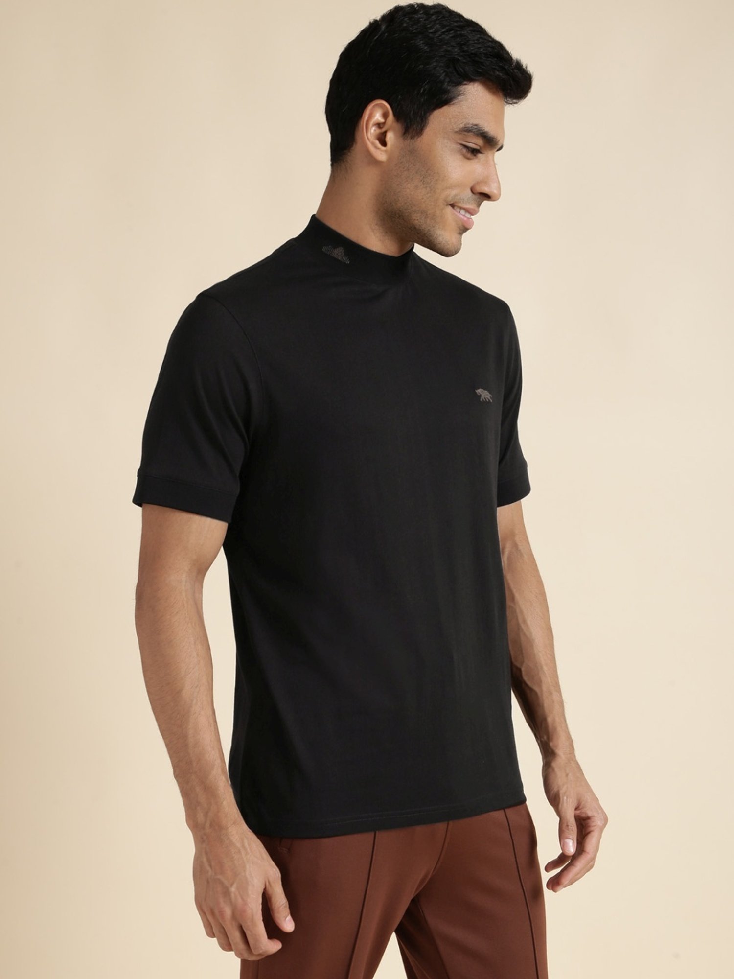 Sweet Dreams Dark Grey Regular Fit Crew T-Shirt