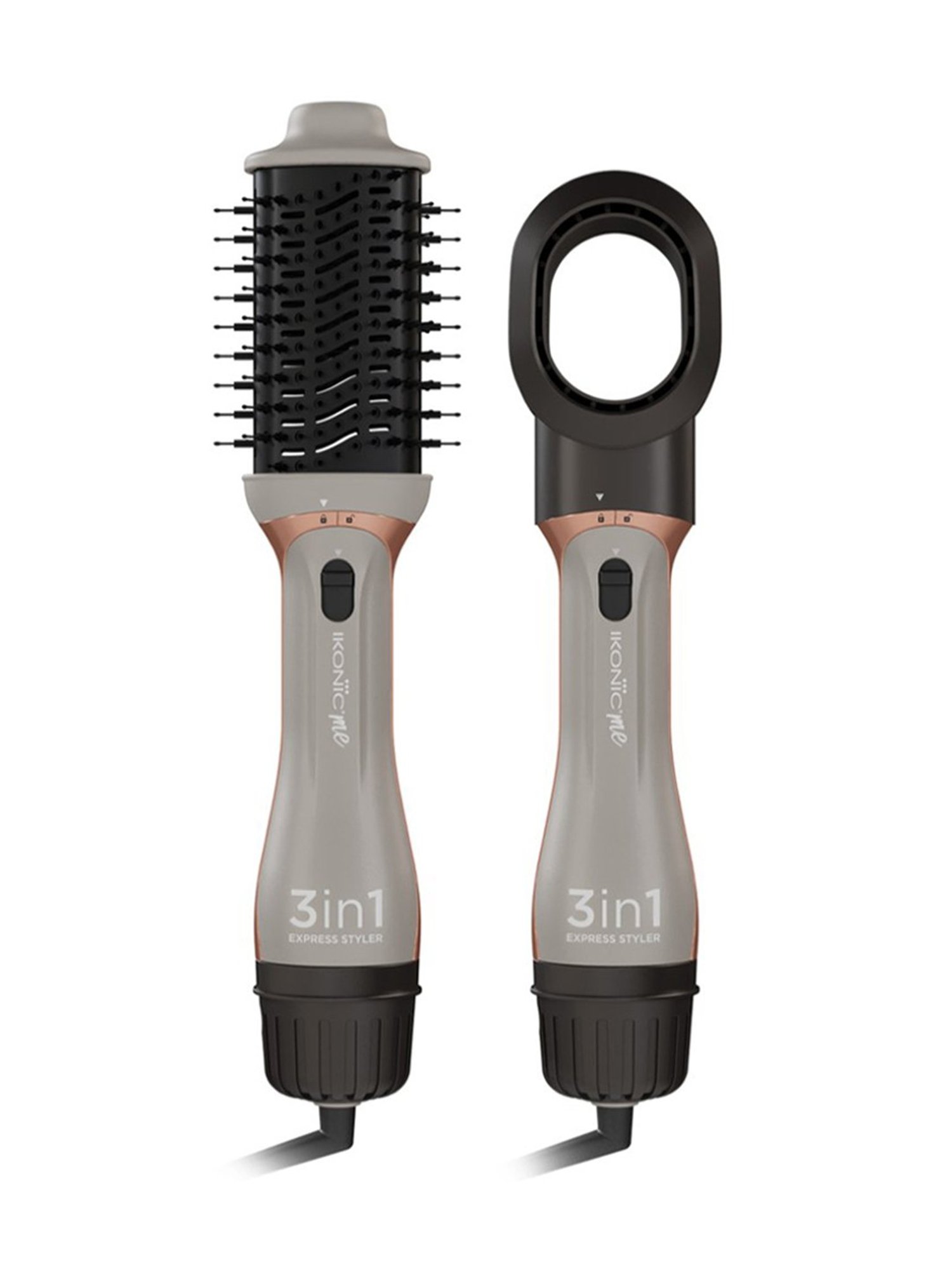 Ikonic Me 3 In 1 Express Styler - Grey & Black