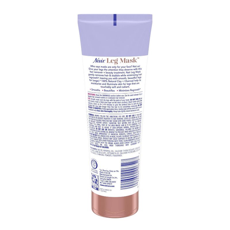 Nair Leg Mask Brighten & Smooth - 8oz