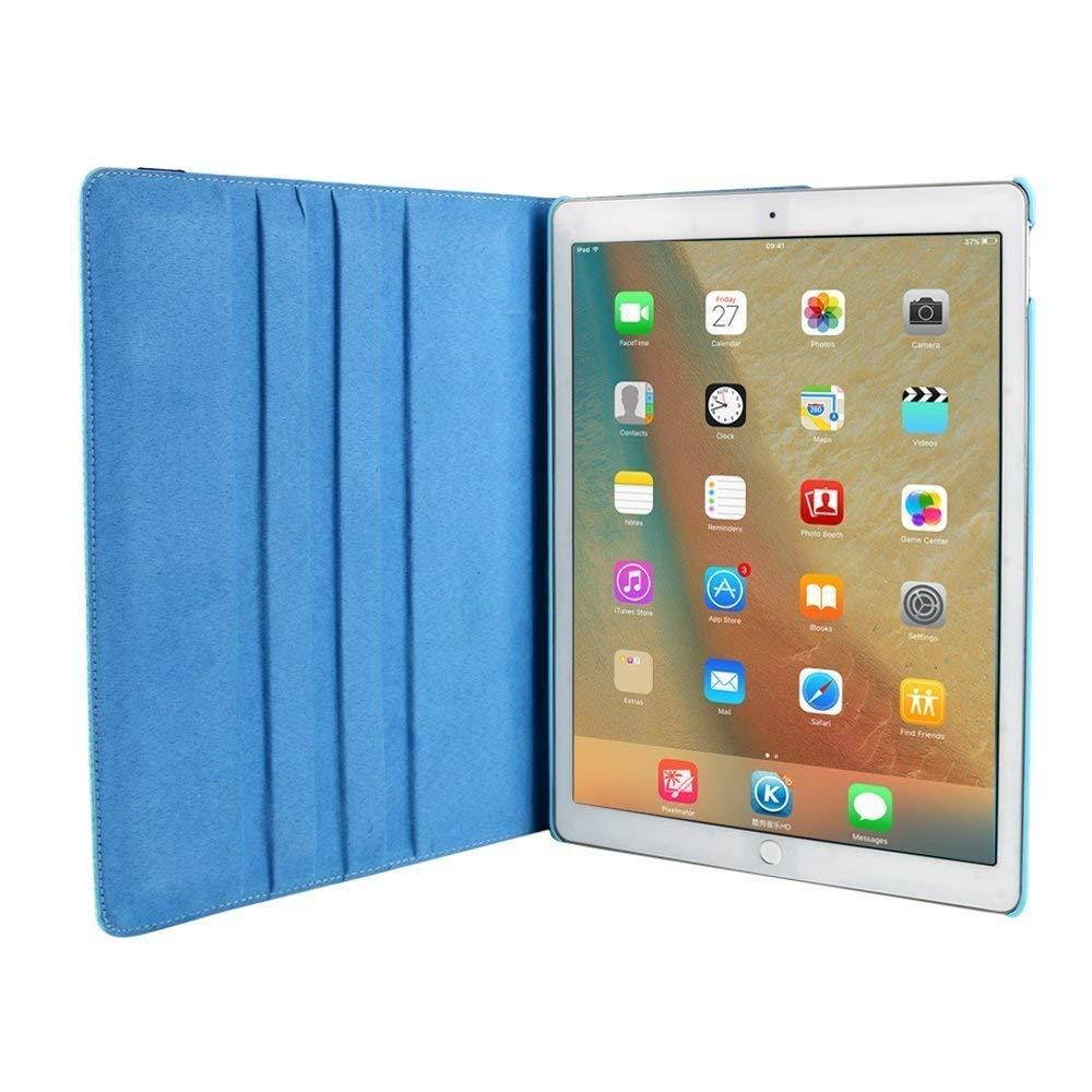 iPad Pro 9.7 2016 Case Cover,Dream Wings 360 Degrees Rotating Multi-Angle Viewing Stand Slim Screen Protective Smart Case for Apple iPad Pro 9.7 inch 2016 Released Tablet (iPad Pro 9.7, Blue)