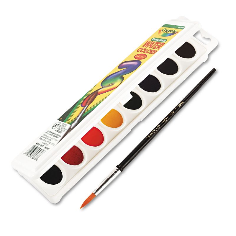 Crayola Watercolors 8 Assorted Colors 530080