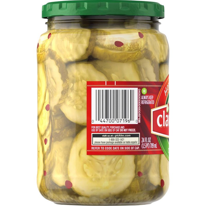 Claussen Hot & Spicy Pickle Chips - 24oz