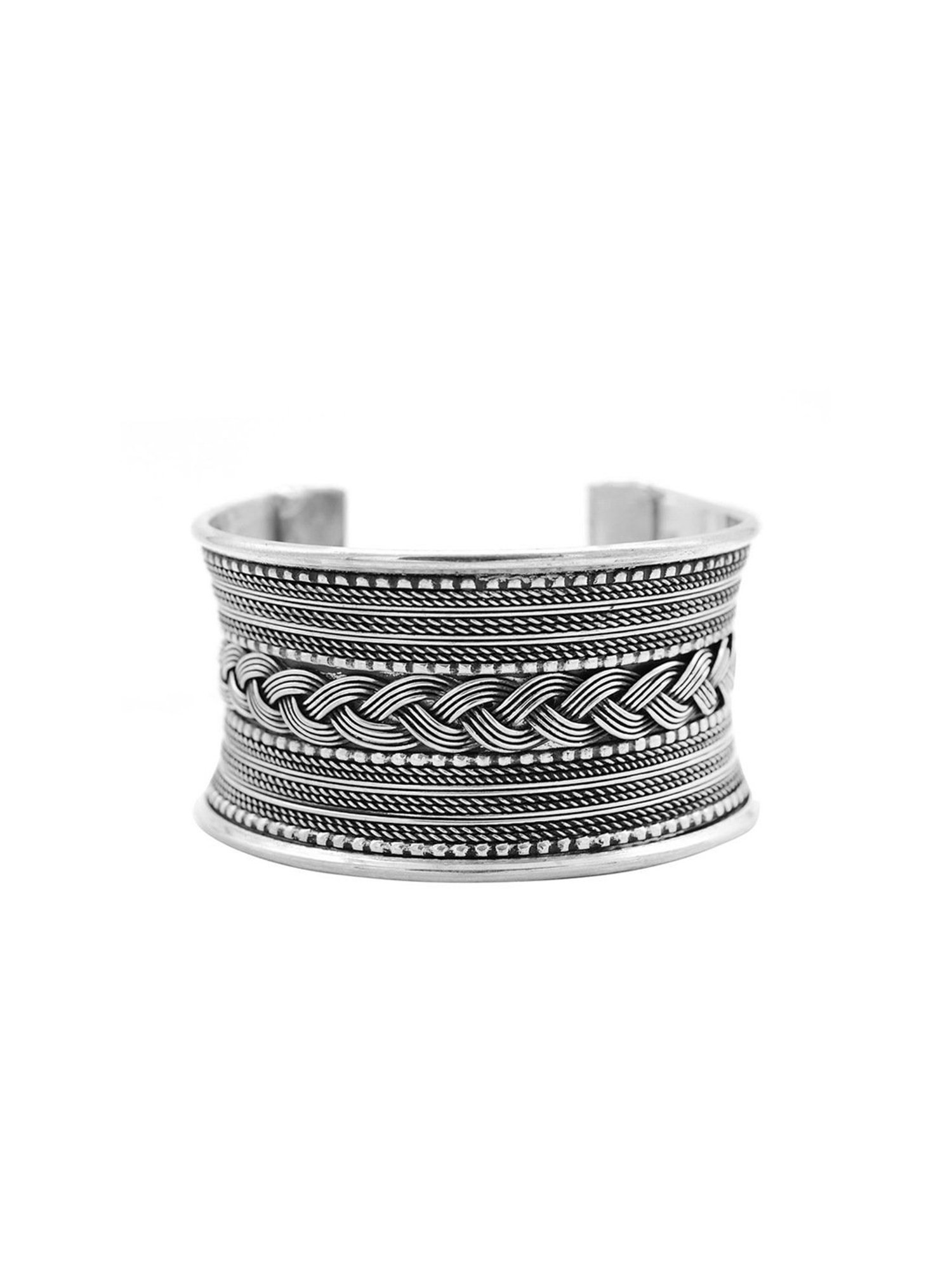 Teejh Pitara Collection Mishita Metallic Oxidized Jewellery Set