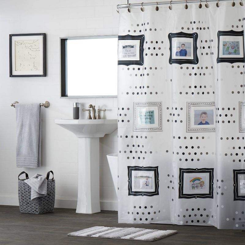 Pockets Vinyl Shower Curtain - SKL Home